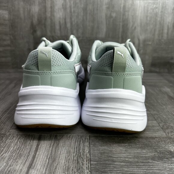 Puma Soft Ride Women's size 10 Light Green Lightweight Running Shoes - Picture 6 of 8